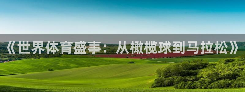  利记平台是哪的：《世界体育盛事：从橄榄球到马拉松》